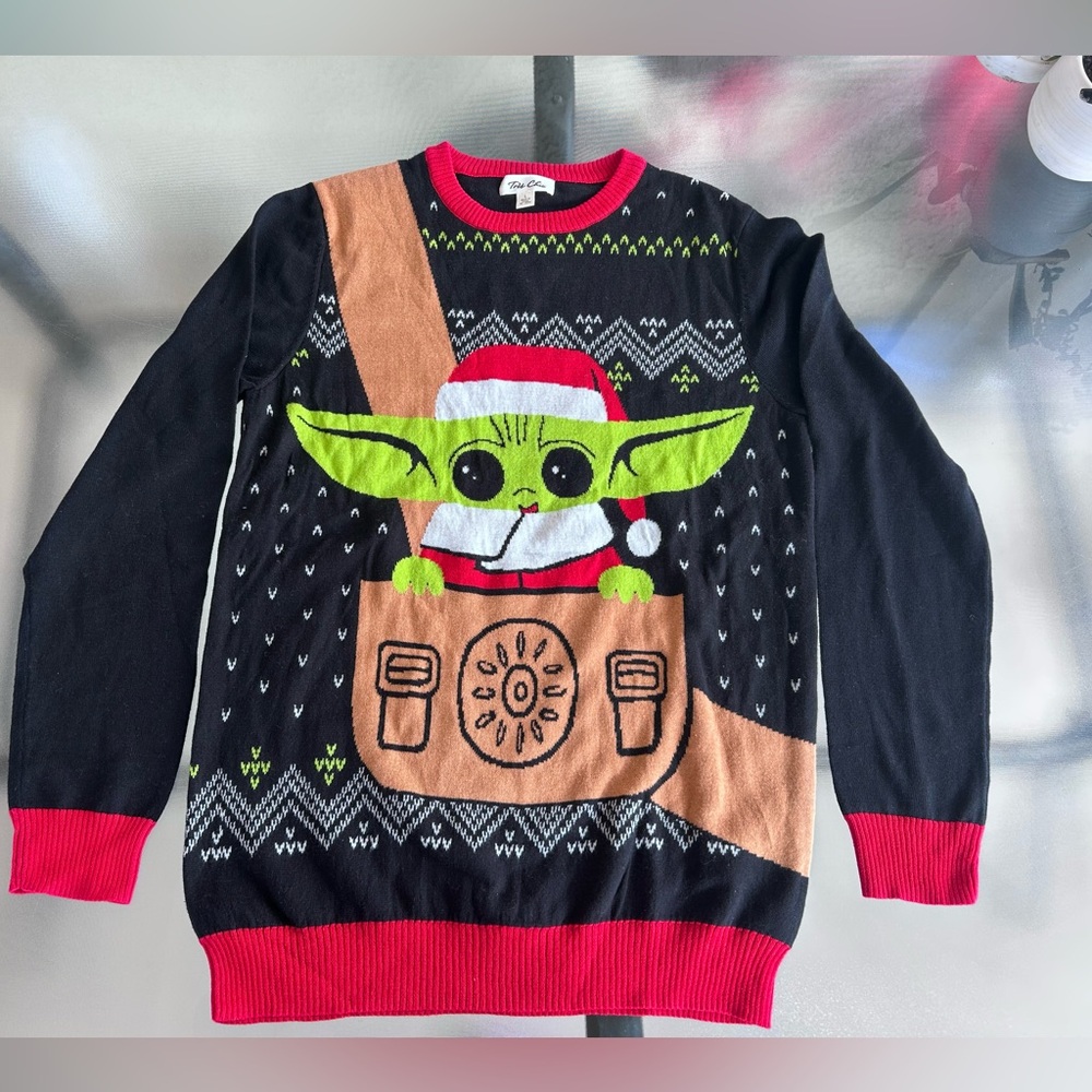 Yoda Christmas Sweater Adult Large -NEW